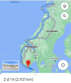 Reisekarte Teil 2